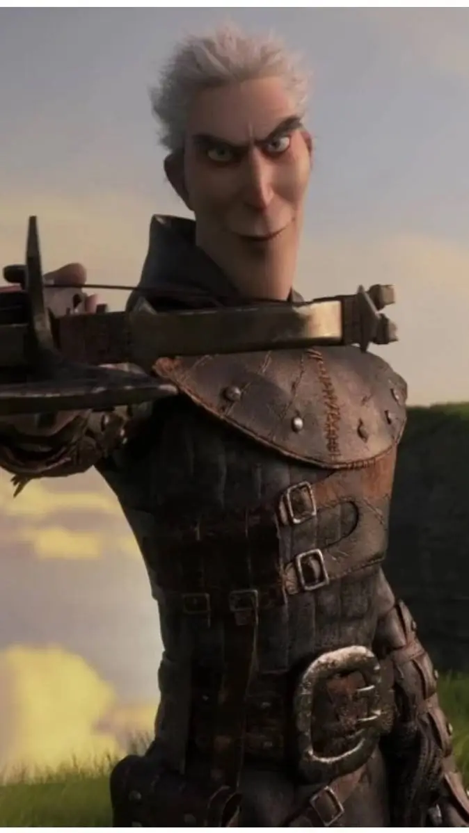 ai character: Grimmel grisly  background
