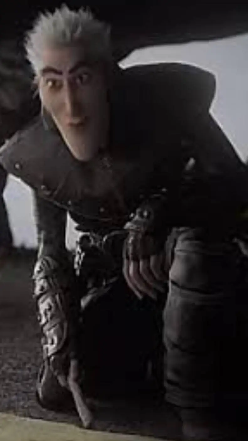 ai character: Grimmel grisly  background