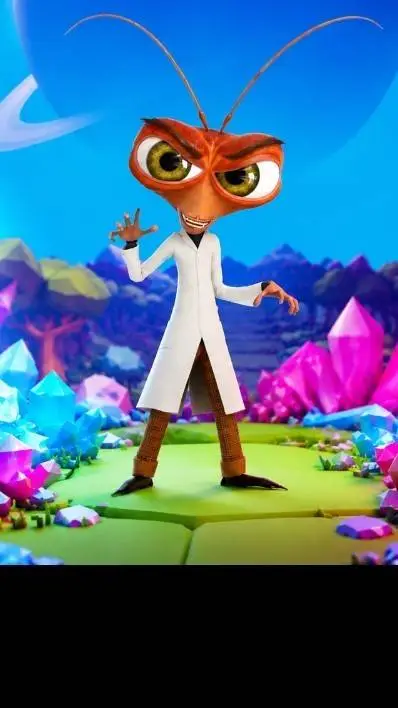 ai character: Dr cockroach x MLU background