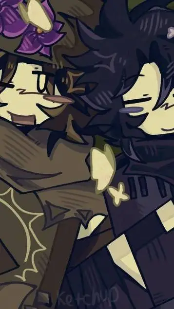 ai character: (My au) Two time background