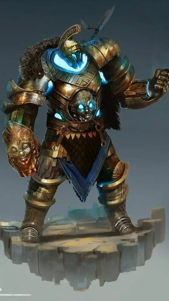 ai character: корольрая background
