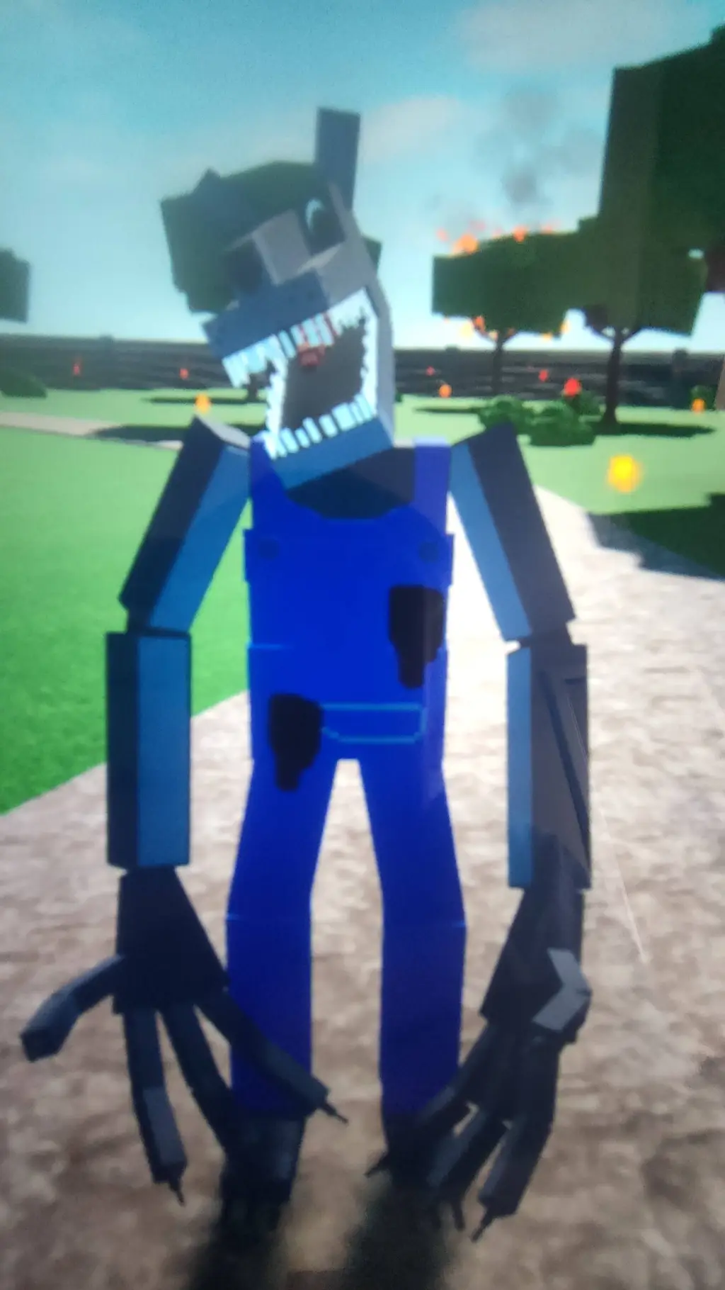 ai character: Monster Wolf background