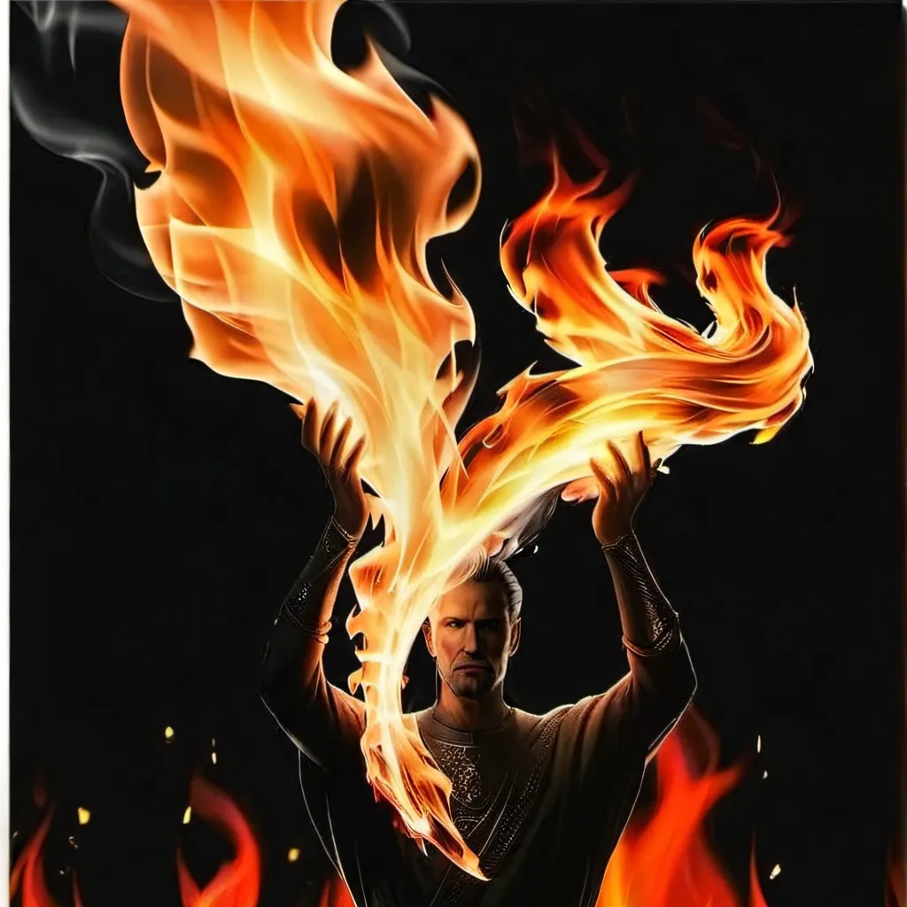 chat with ai character: огонь