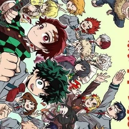 chat with ai character: kny x mha!