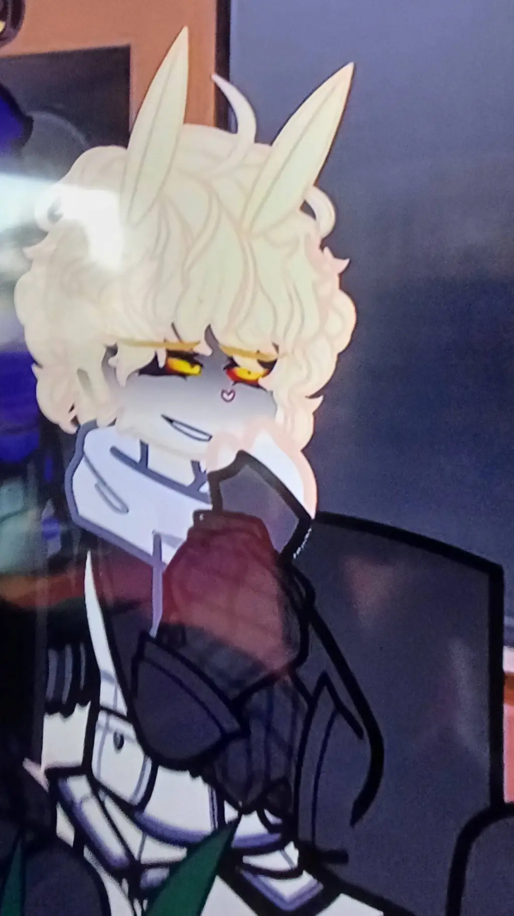 ai character: Anomaly Intern background