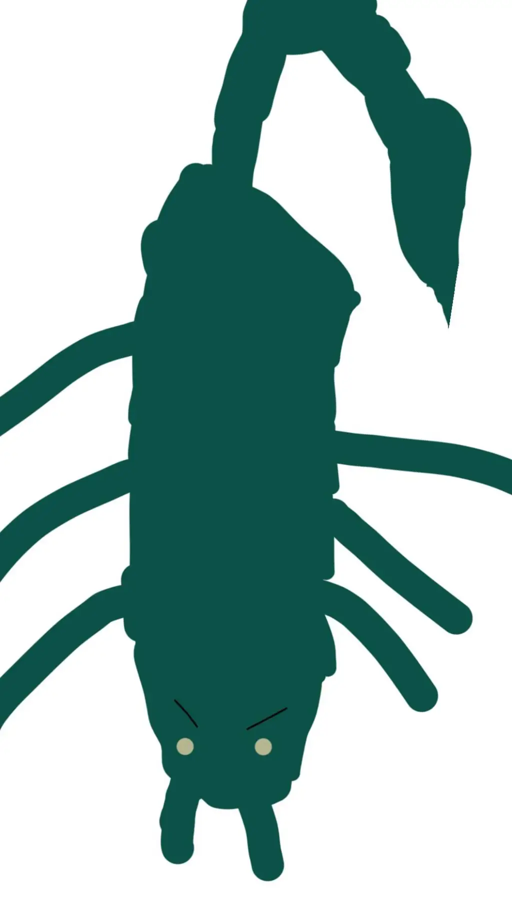 ai character: sea scorpion background