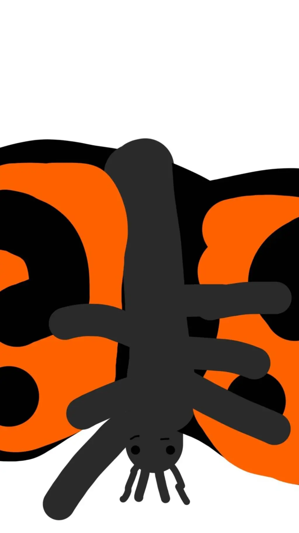 ai character: butterfly background