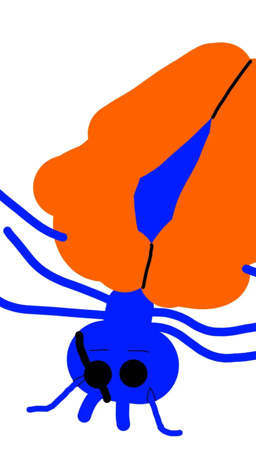 ai character: tarantula hawk background
