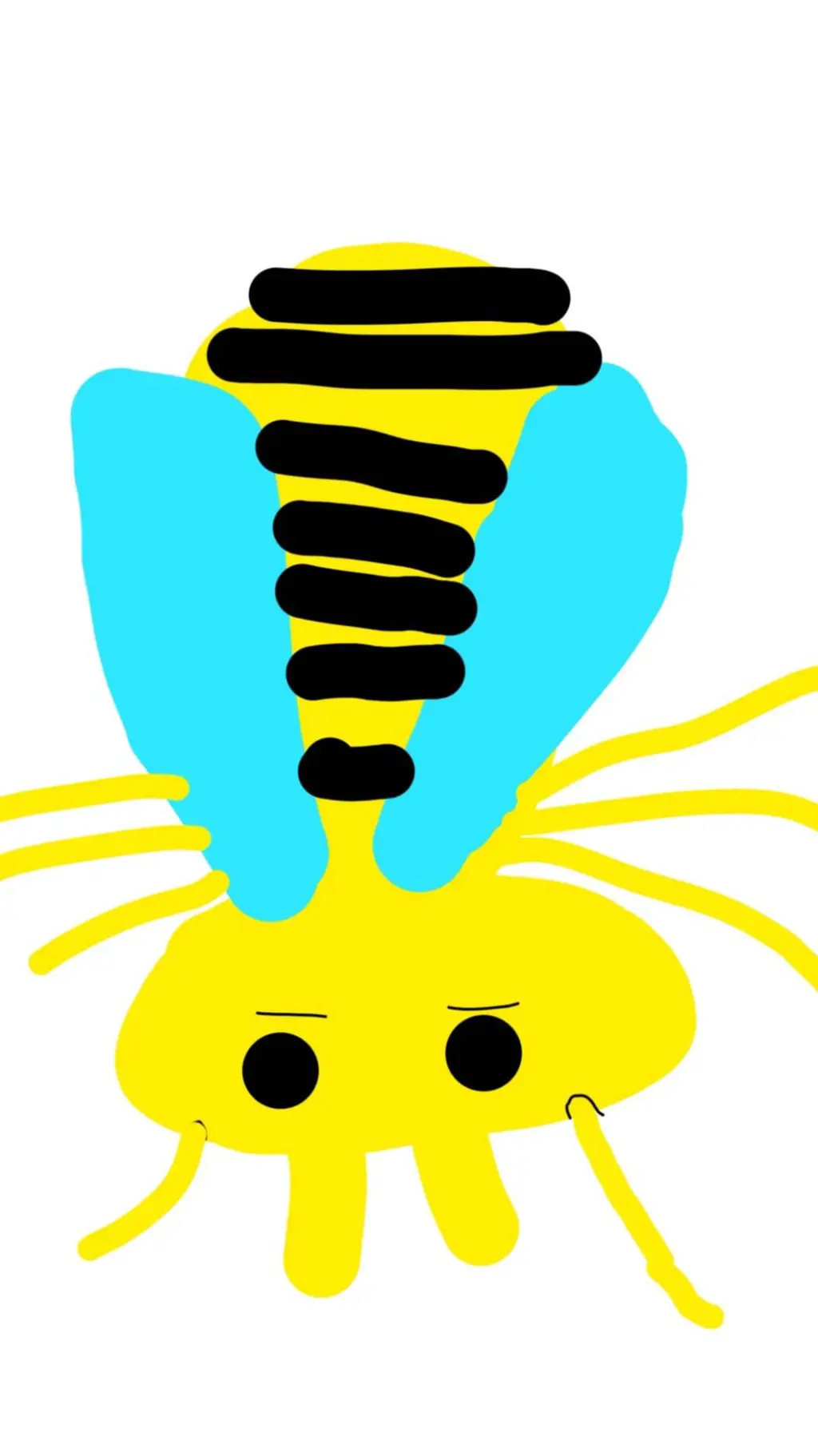 ai character: bee background