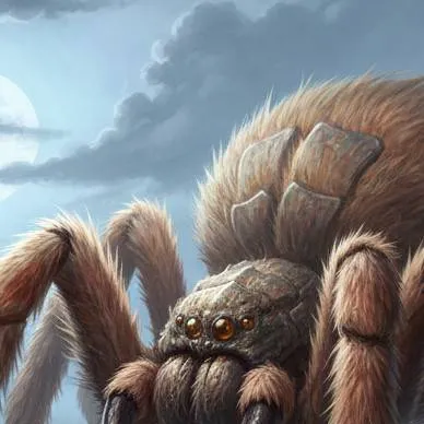 chat with ai character: the wooly spider