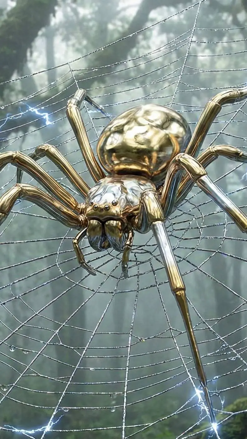 ai character: a iron spider background