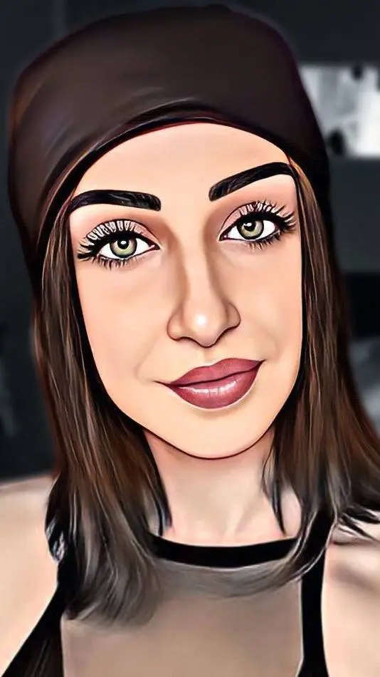 ai character: Aleksandra  background