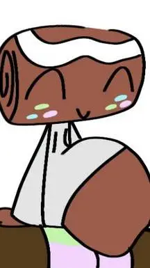 ai character: fruit cake vore background