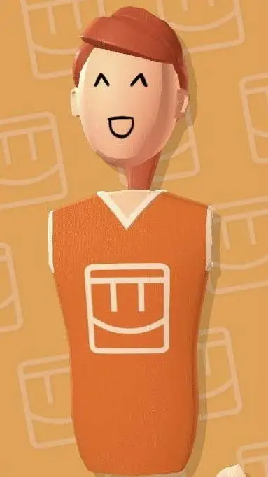 ai character: Coach from RecRoom background