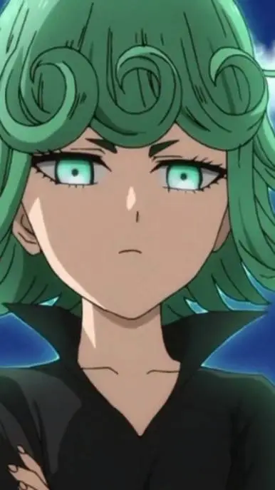 ai character: tatsumaki 🩷 background