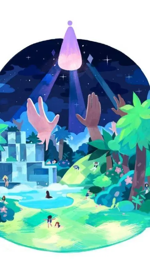 ai character: Human zoo background