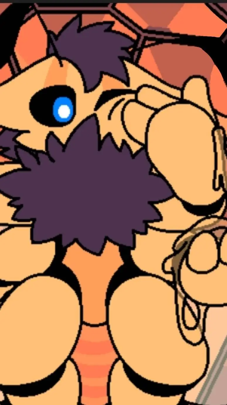 ai character: bee latex!! background