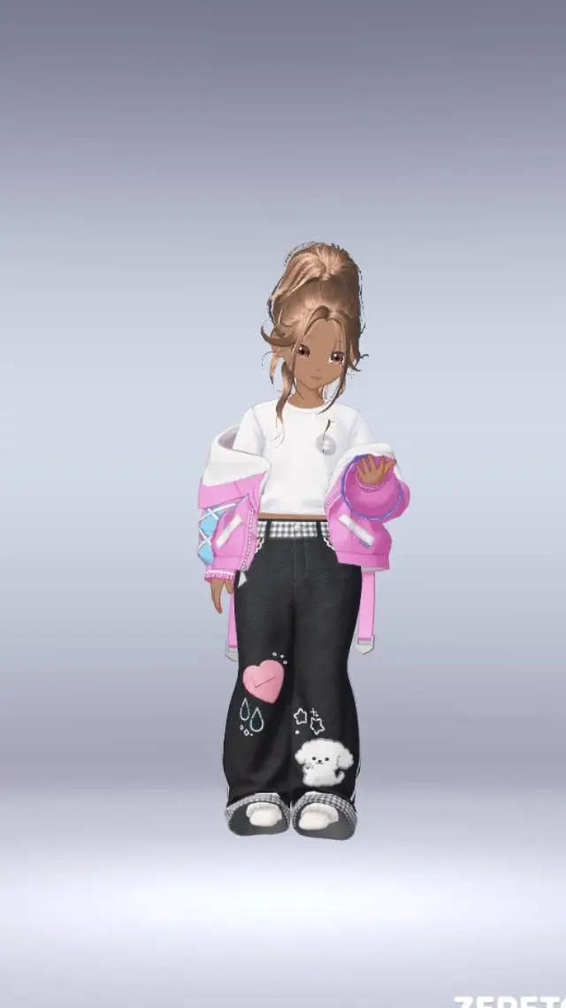 ai character: emisis blu background