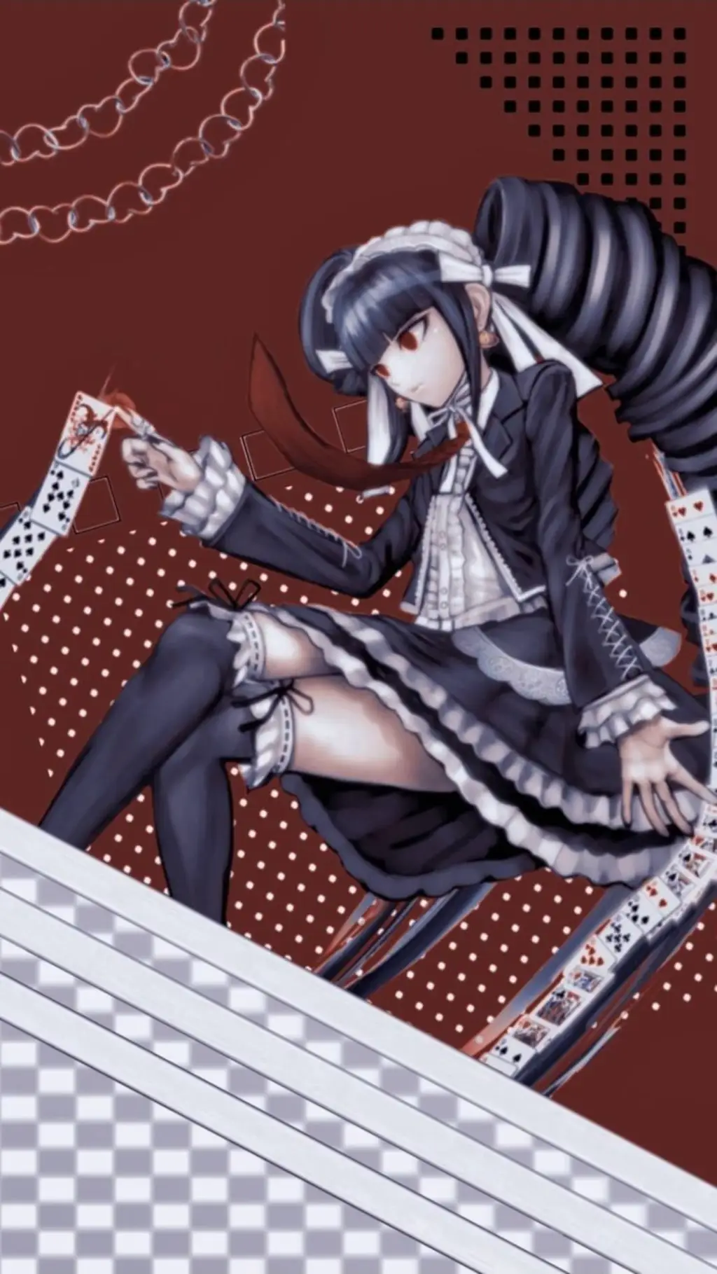 ai character: Celestia Ludenberg background