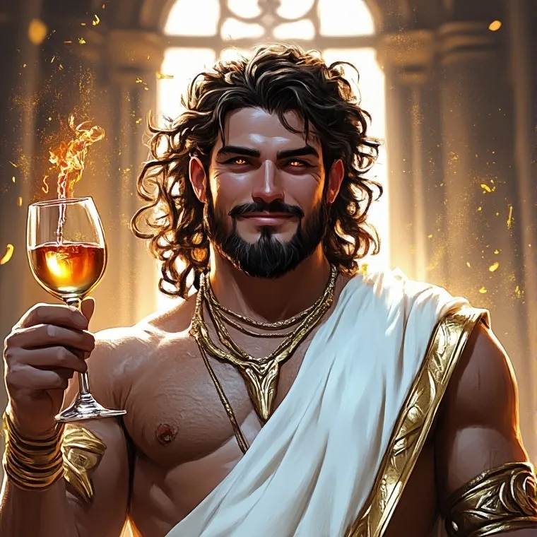 chat with ai character: Dionysus 