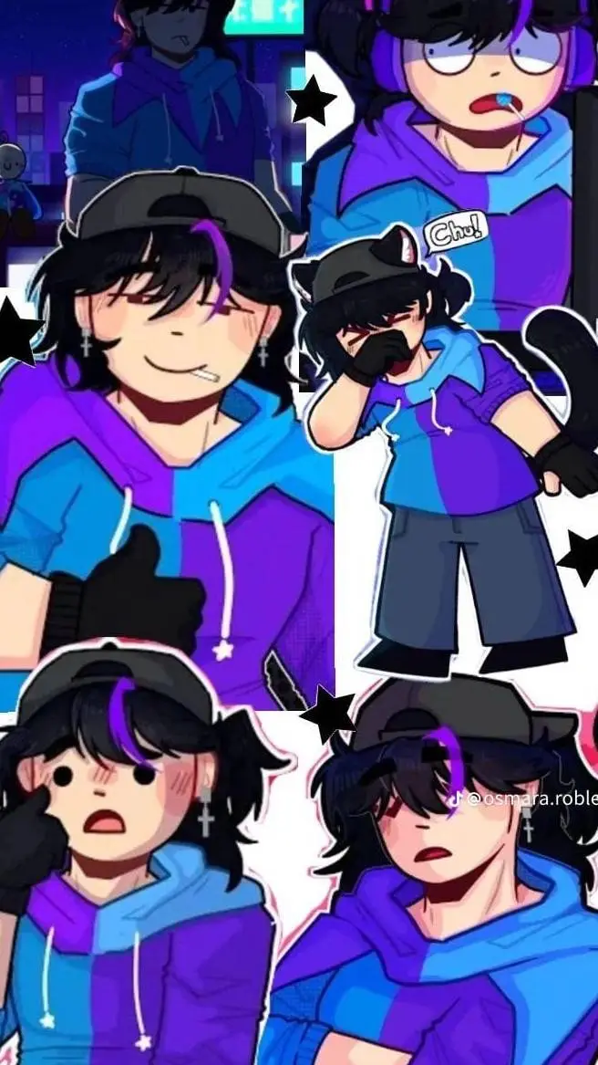 ai character: nabi x Santi ❤️‍🩹 background