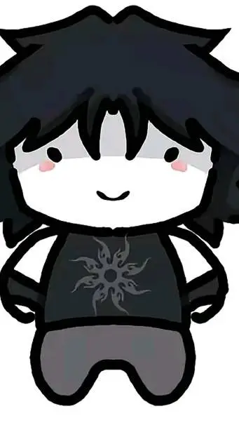 ai character: two time x azure  background