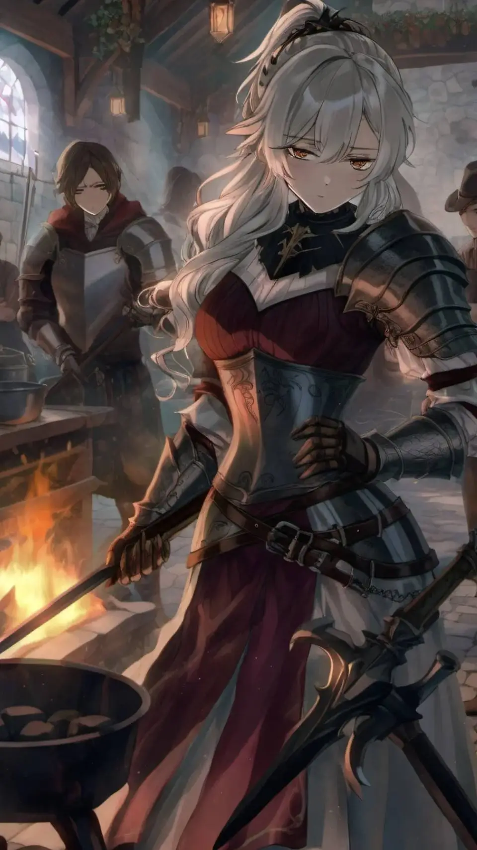 ai character: Luci background