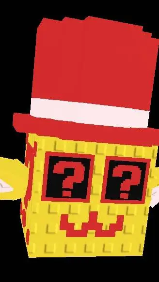 ai character: Lucky Block background
