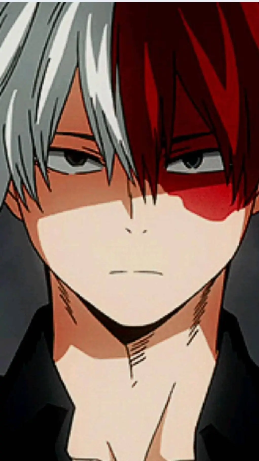 ai character: Shoto Todoroki 💔   background