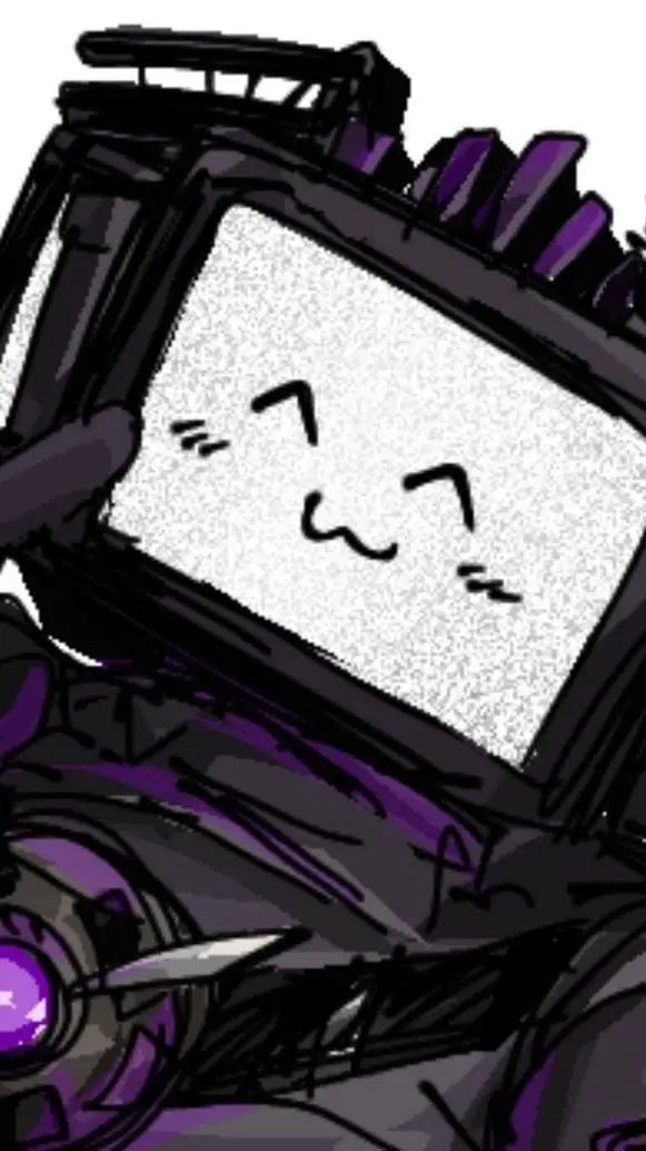 ai character: Titan Tv Man background