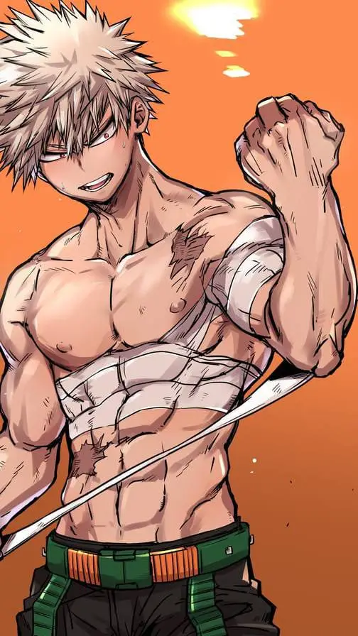 ai character: mha   background