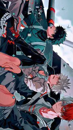 ai character: soirée pyj mha  background