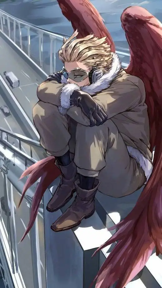 ai character: mha (Hawks)  background