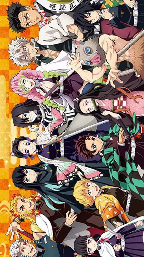ai character: Demon slayer background