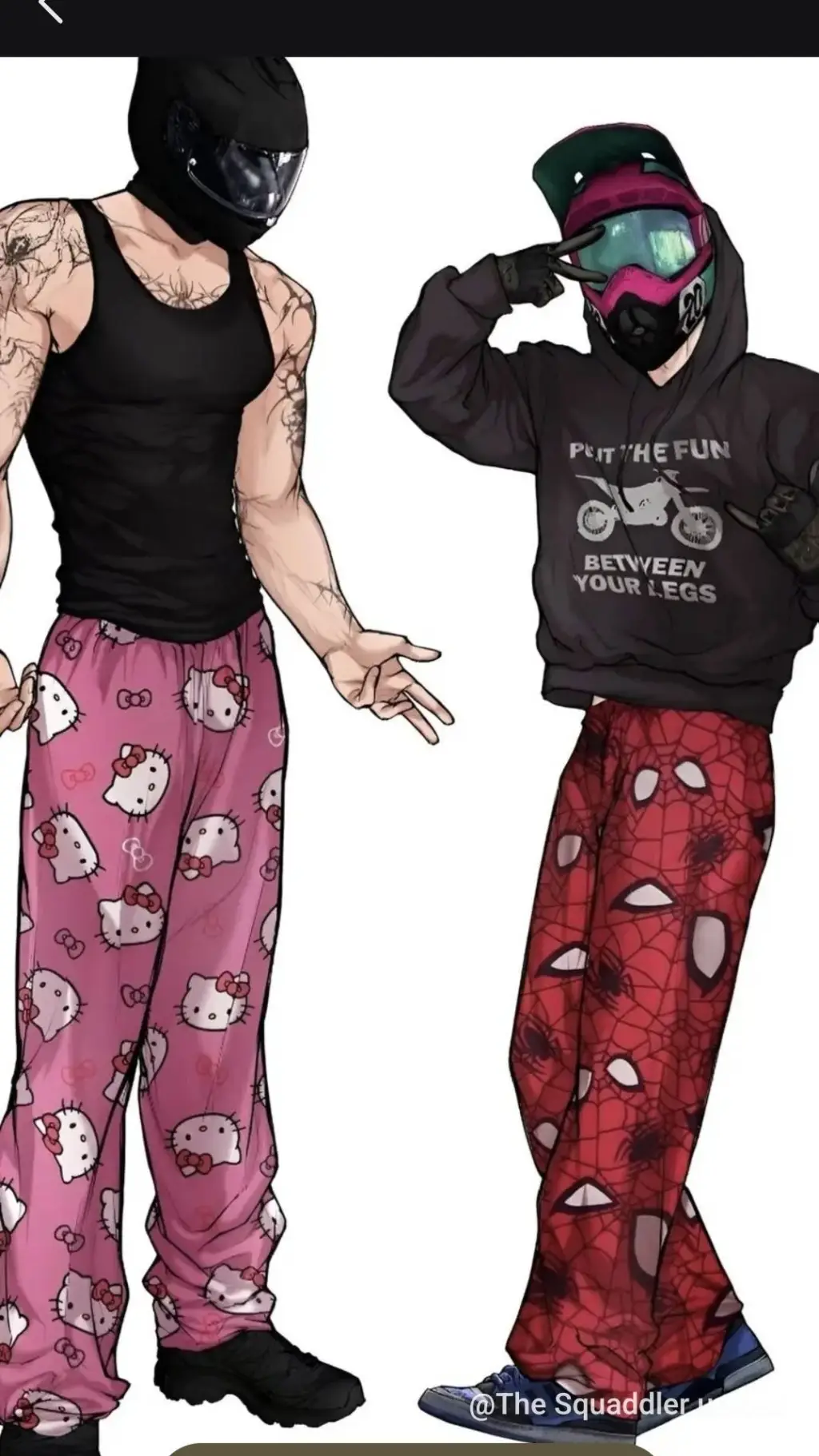 ai character: Jake & Mason background