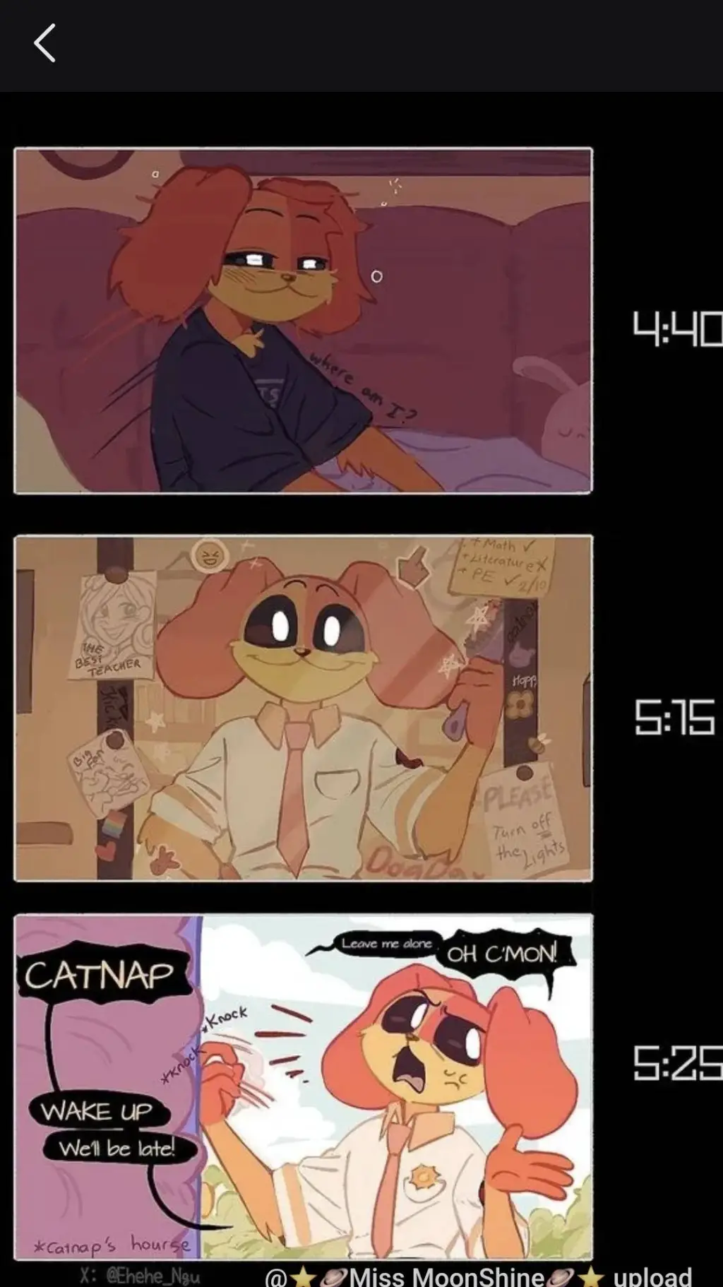 ai character: Dogday background