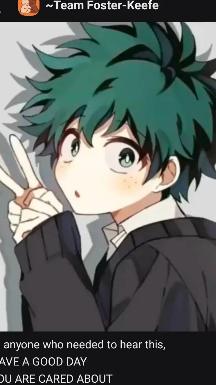 ai character: Izuku midoryia background