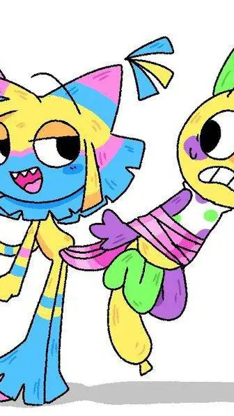 ai character: looey and yatta background