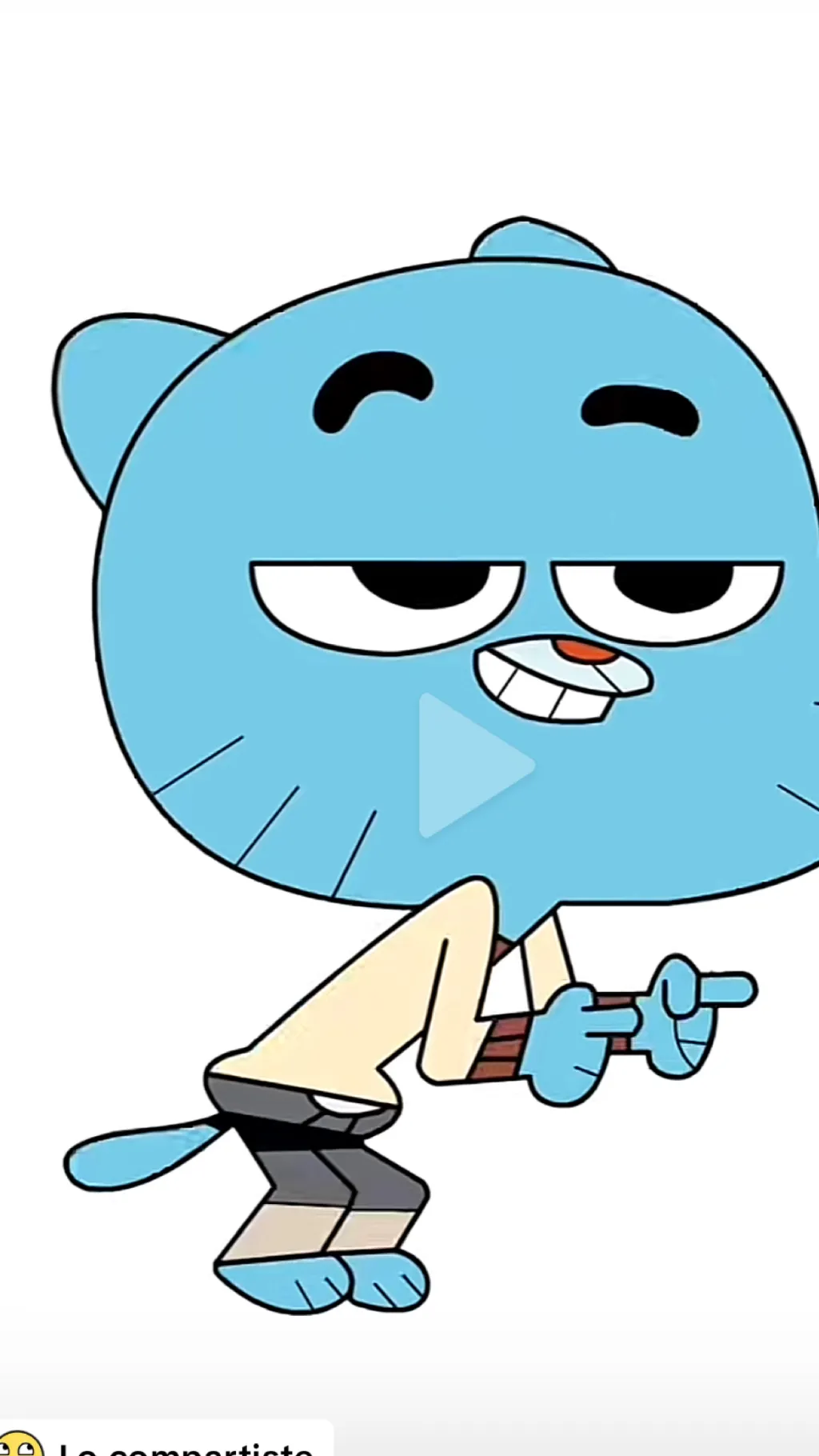 ai character: gumball hate u background