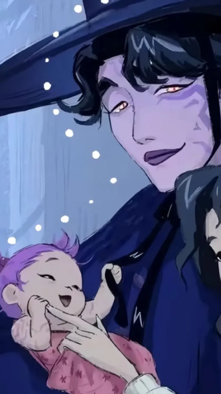 ai character: Rumis dad background