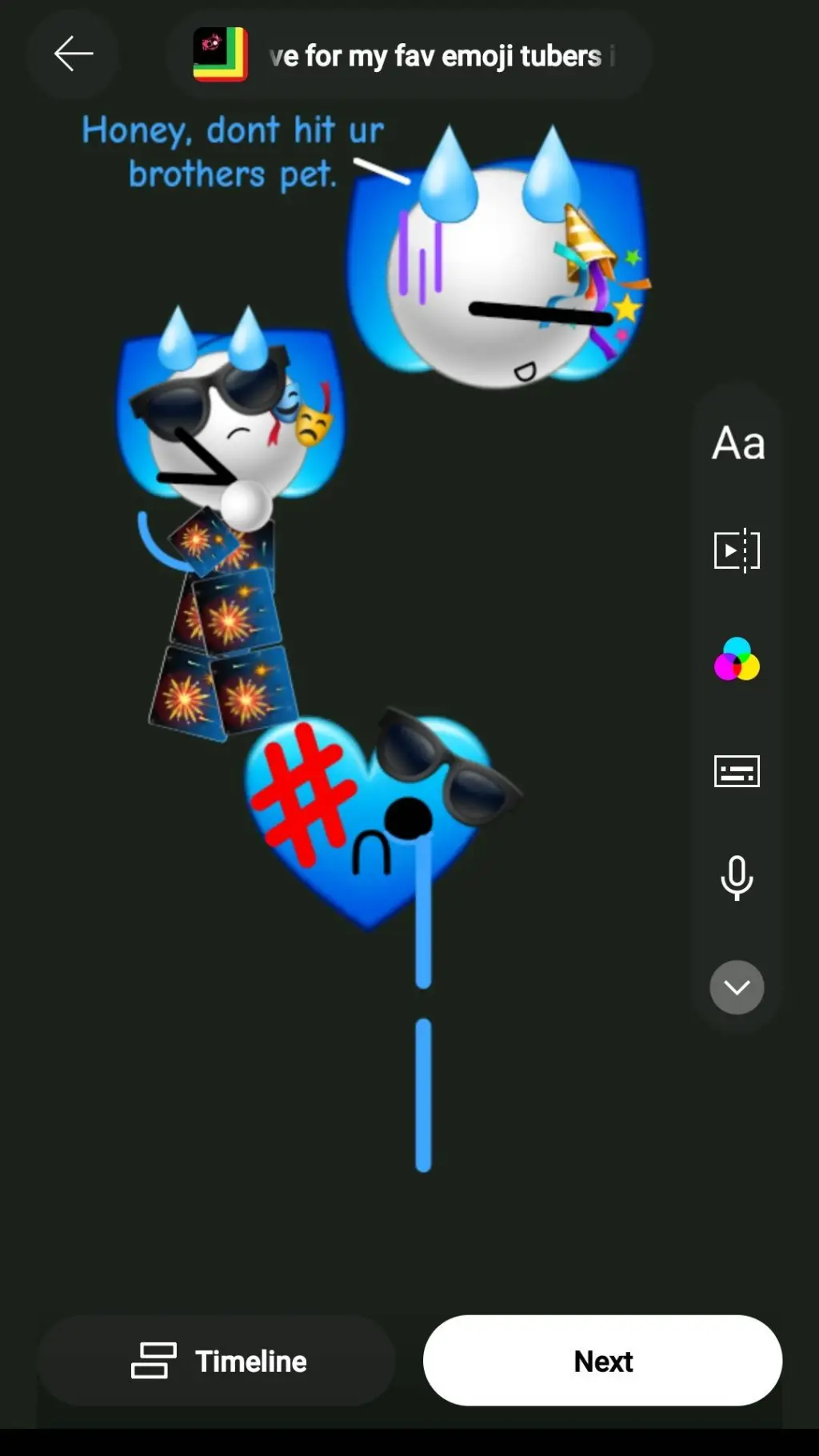 ai character: my ocs life!  background