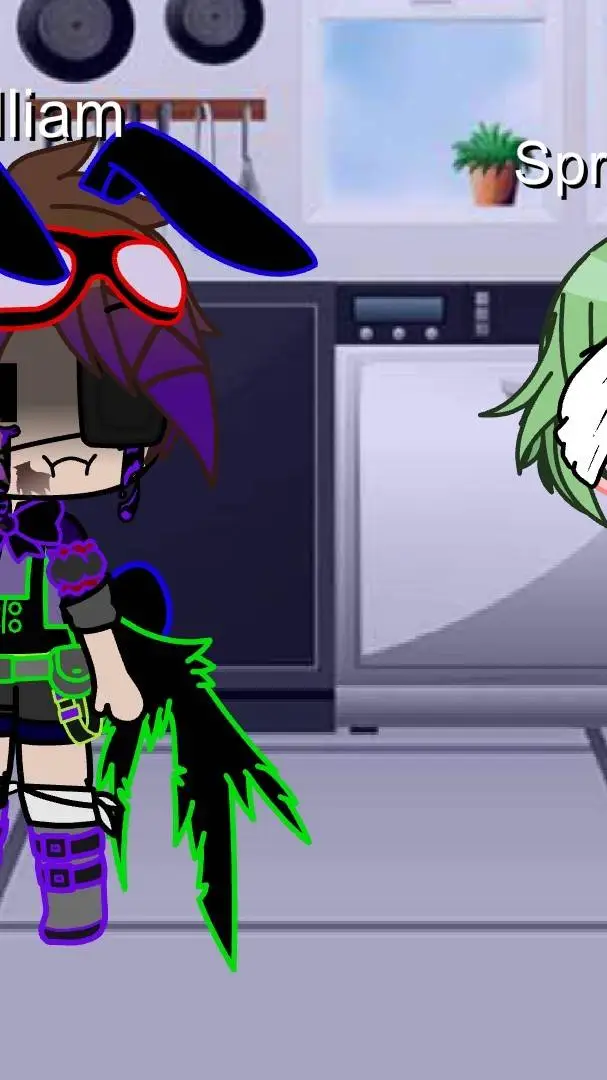 ai character: Aftons meet DW? background