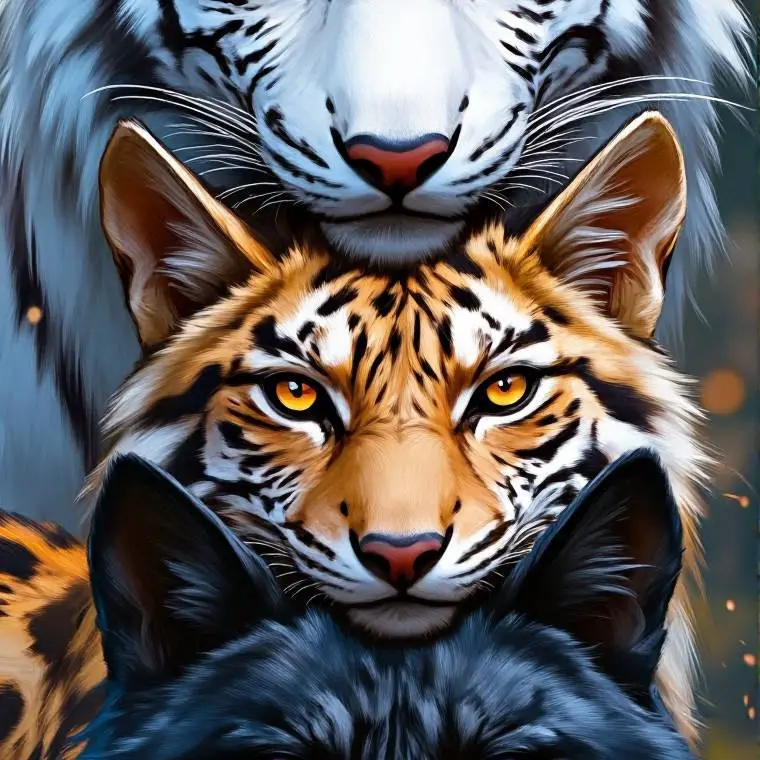 ai character: HH but with pets?? background