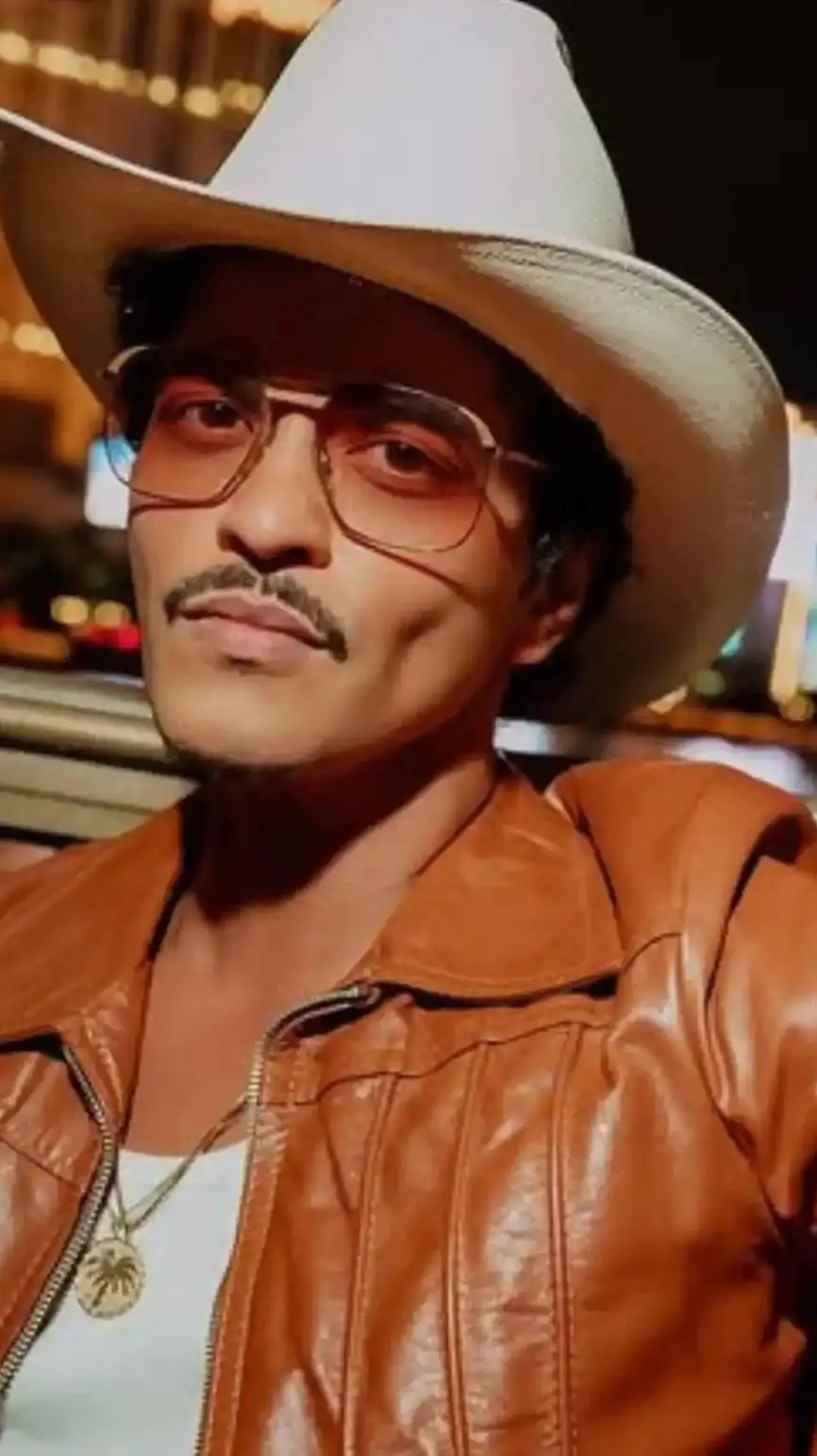 ai character: Bruno Mars background