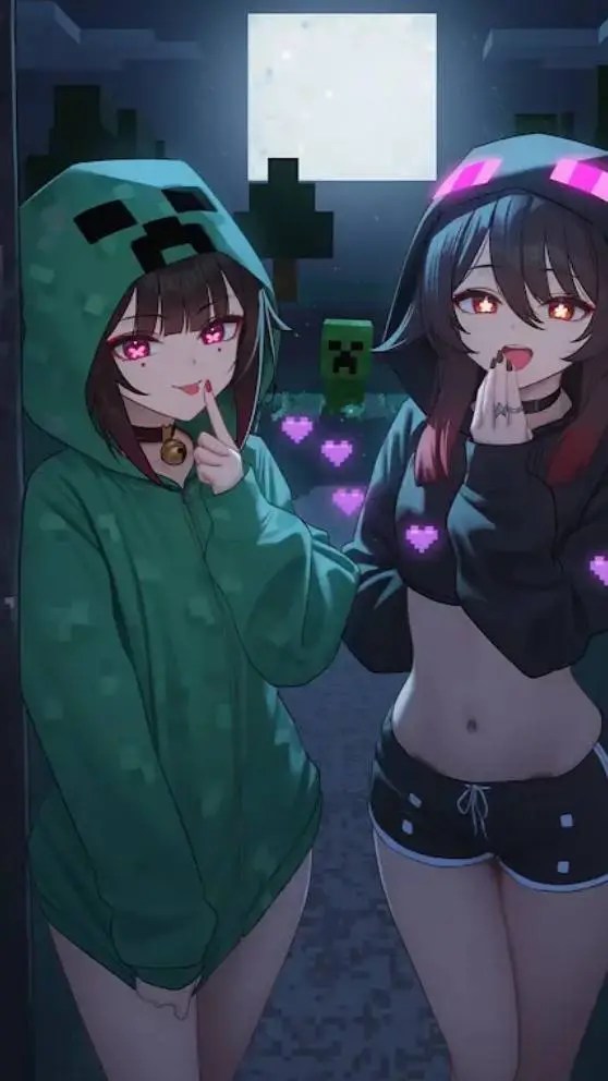 ai character: Hio tao y Milena  background