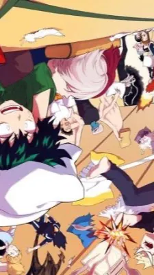 ai character: MHA:Sleepover 1? background