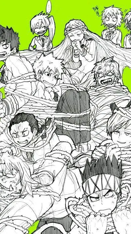 ai character: MHA:Sleepover 3? background