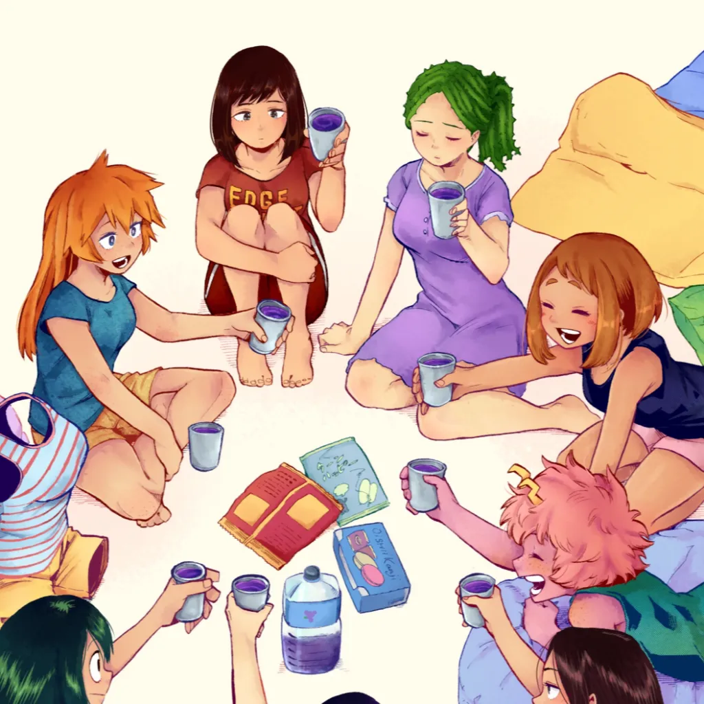 chat with ai character: MHA:Sleepover 2?