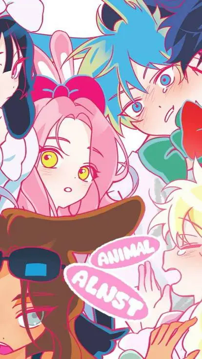 ai character: ALIEN STAGE(bunny) background