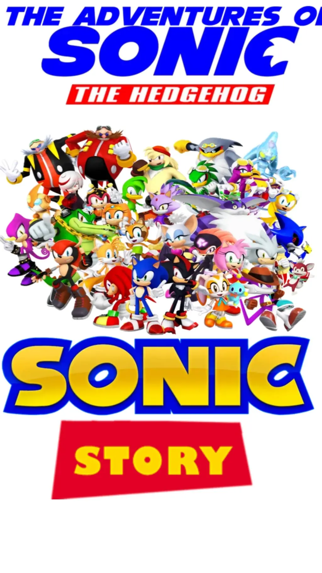 ai character: Sonic's Story background